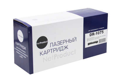 Драм-юнит DR-1075 для Brother HL-1010R/1112R/DCP- 1510R/1512R/MFC-1810R, NetProduct  10K