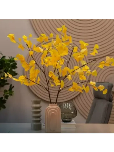 Ветки Гинкго 2 шт. Космос KOC_INT-B130 90см, 32 светодиода