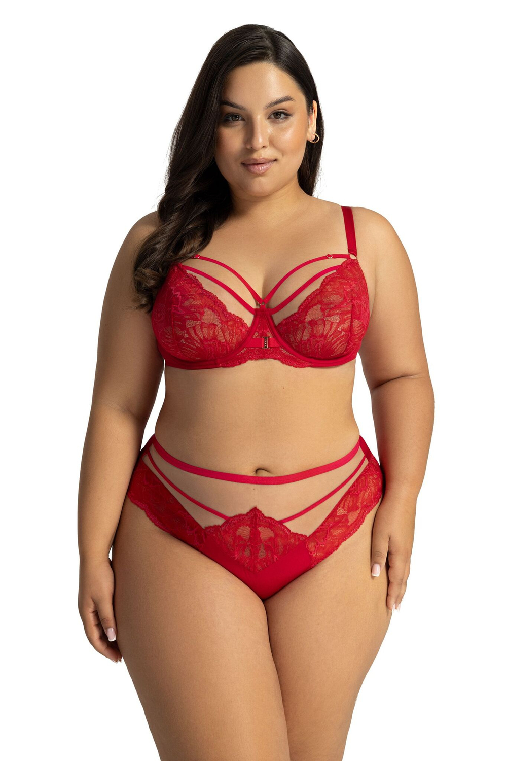 Бюстгальтер с мягкой чашкой и стрепами Venus (Размер: 80F) (Цвет: красный)