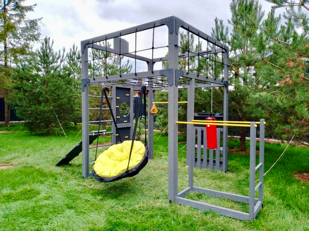 Детская площадка Савушка КУБ-1 (Серый)