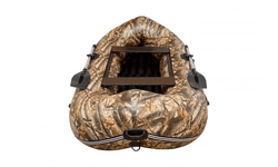 Гребная лодка ПВХ SIBRIVER Ангара-300 НД КМФ (Лес)