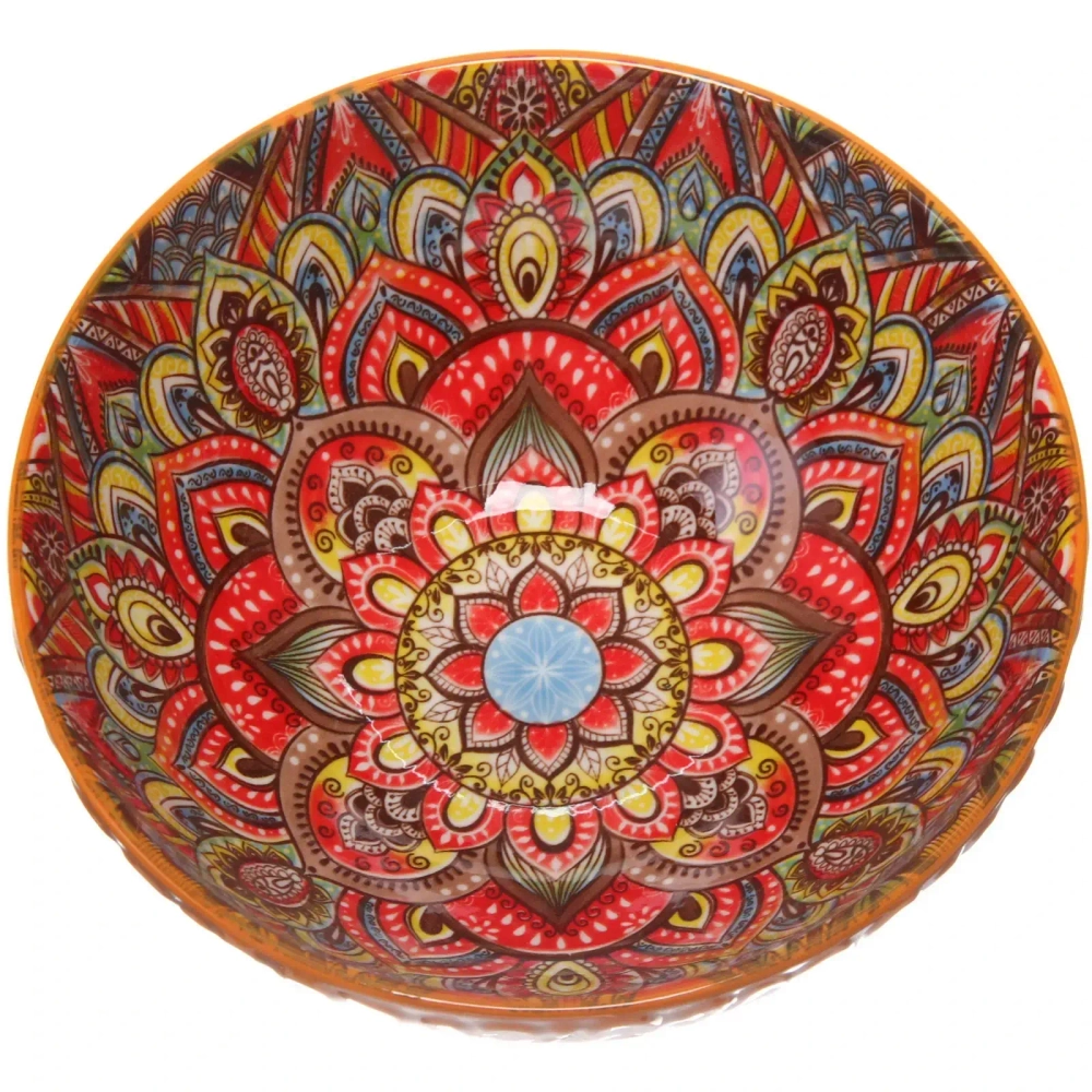 Салатник керамический «Марракеш» оранж 16*7,5см