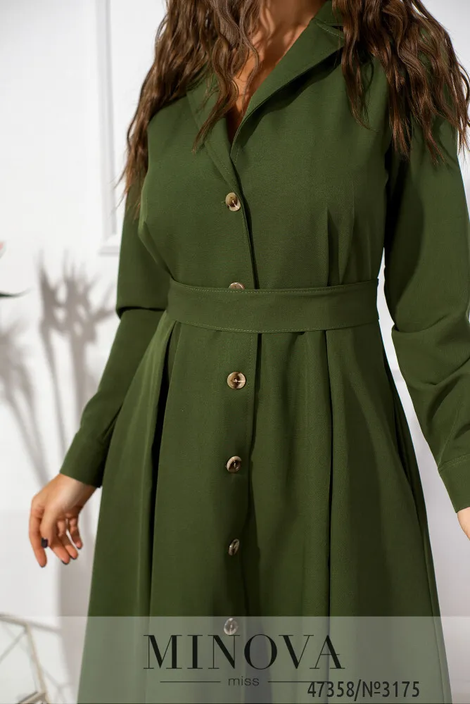 Платье 3175-хаки Minova