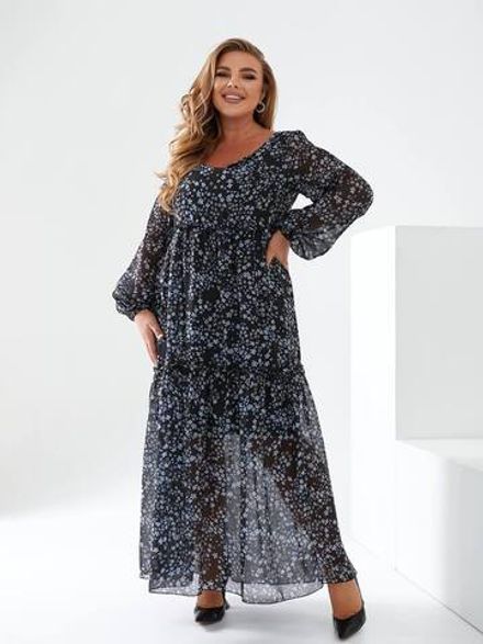 Платье шифон УК-8527 Фото 2