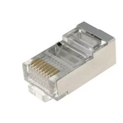 Джек RJ-45 ЭРА RJF-1 8P8C CAT 5e экранированный упаковка 100 шт | Разъёмы, переходники, ТВ делители