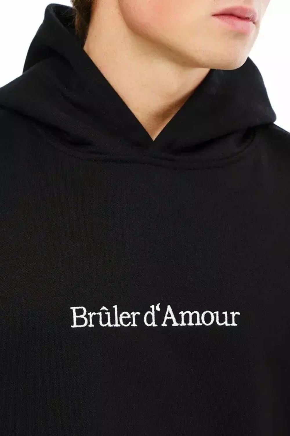 Худи Bruler d'Amour Emotion черный