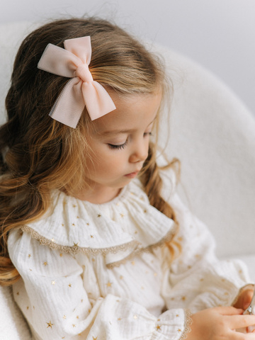 Заколка "Candy", Пудровый