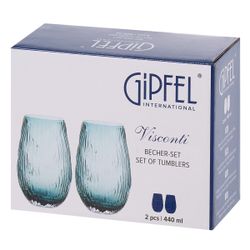 Набор стаканов Gipfel Visconti 52625 440 мл 2 предмета