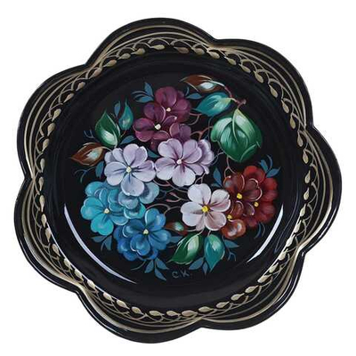 Zhostovo metal tray A1D171224166