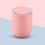 Ведро для мусора сенсорное, круг, Foodatlas JAH-6011, 8 л (розовый)