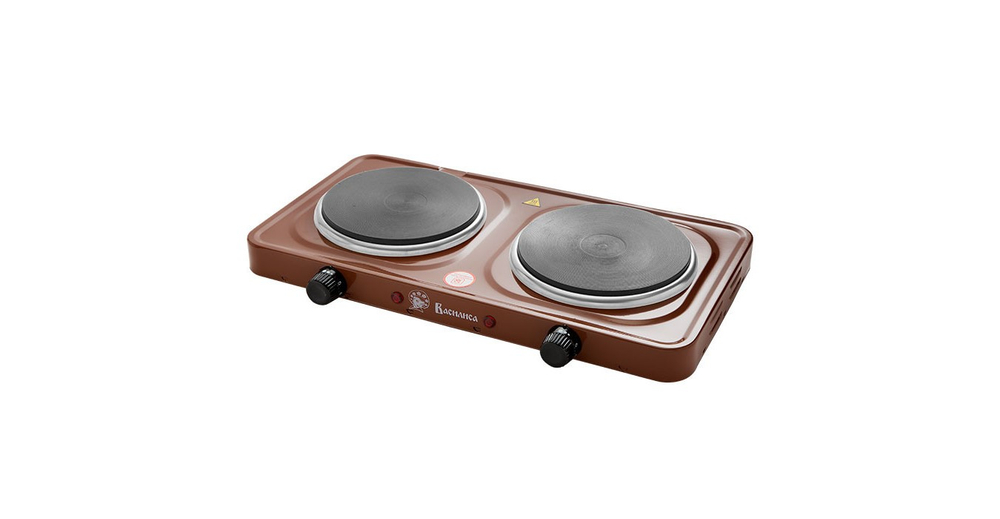 Электроплита "ВАСИЛИСА" ВА-903 диск двухконфорочная коричневый