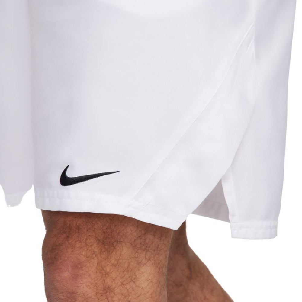 Мужские теннисные шорты Nike Court Dri-Fit Victory 9" Short - white/black