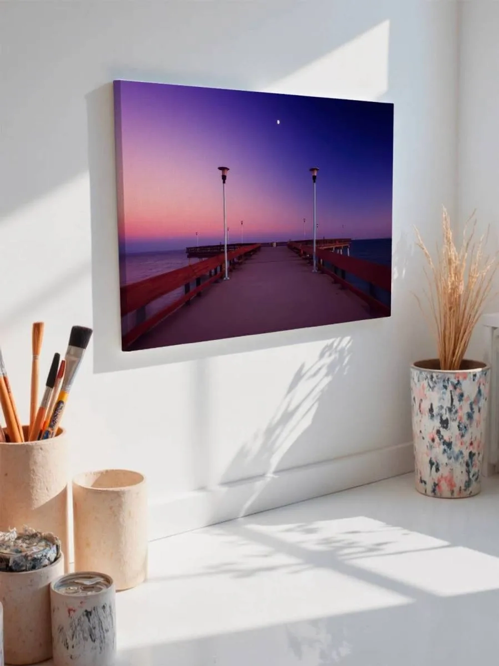 Картина на стену 40 X 50 Причал
