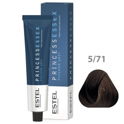 5/71 Крем-краска ESTEL PRINCESS ESSEX, светлый шатен коричнево-пепельный/ледяной коричневый