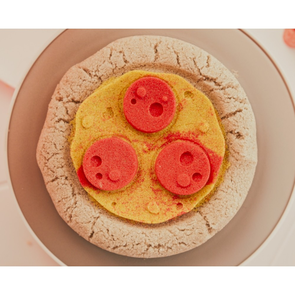 Kinetic Sand - Кинетический песок PIZZA 453 г + аксессуары 6072551