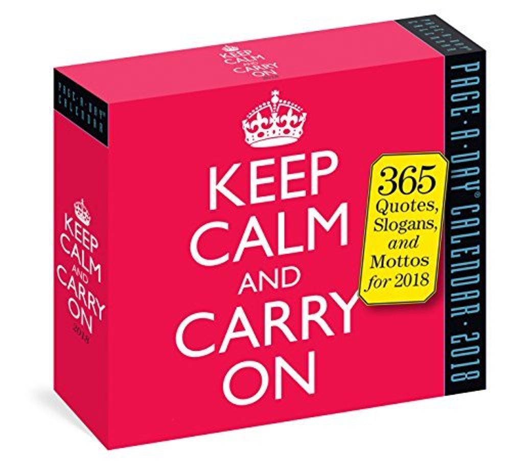 Keep Calm and Carry on Page-A-Day Calendar