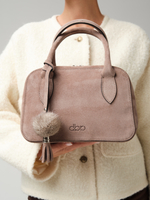 Замшевая сумка Polly DBR 31348 капучино