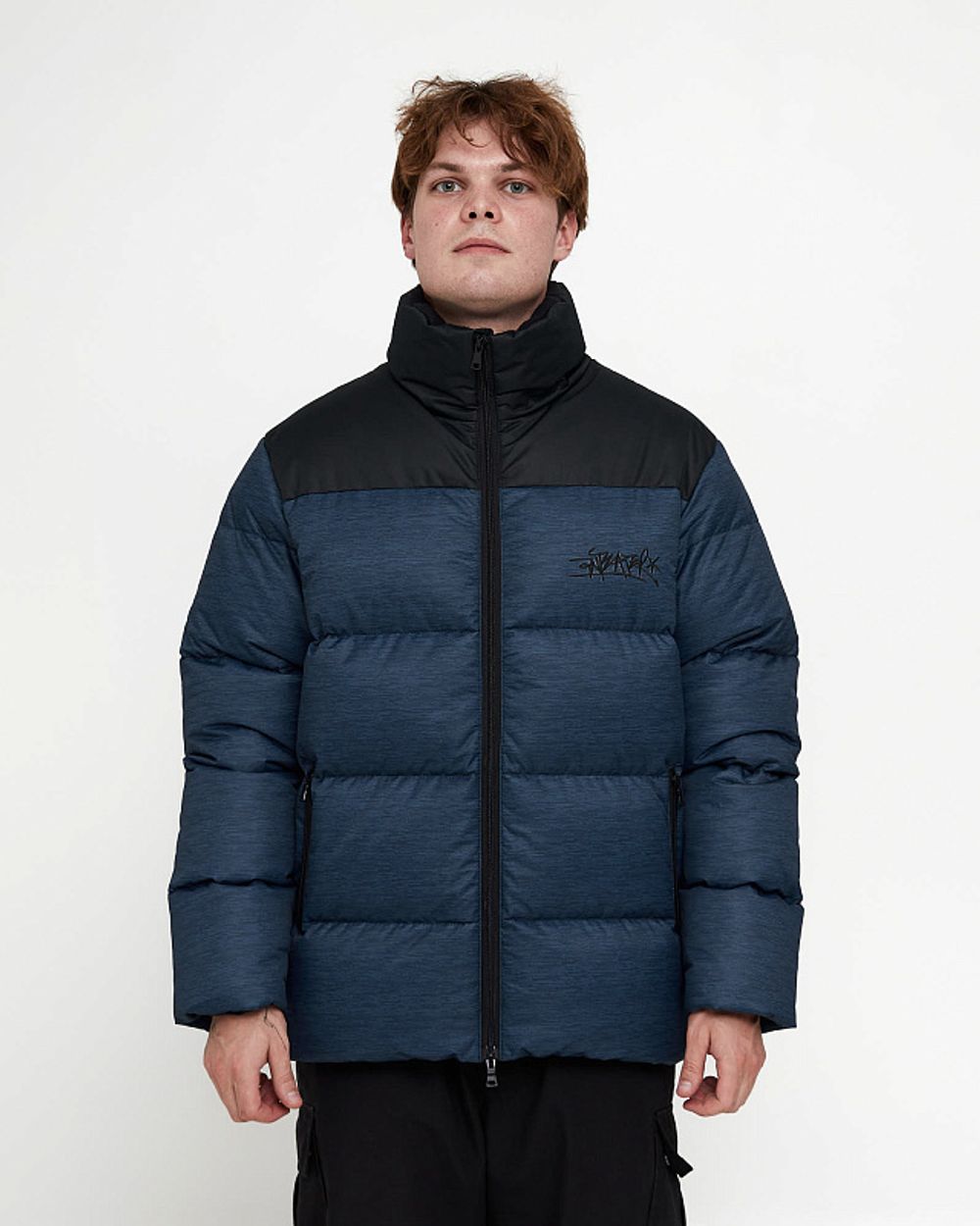 Пуховик Anteater AW24 Downjacket Stroke navy