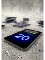 Номерки для ключей акрил 3х5 см