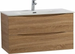 Тумба с раковиной BelBagno MARINO-CER-N-800-2C-SO-WO-P Rovere Bianco