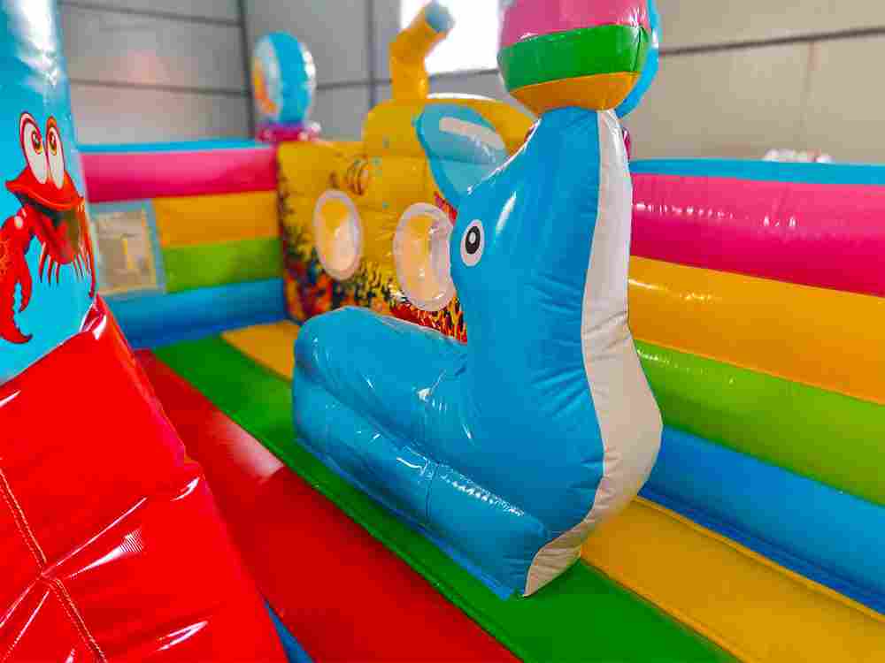 Коммерческий надувной батут "На морском дне" 7*6*5 м