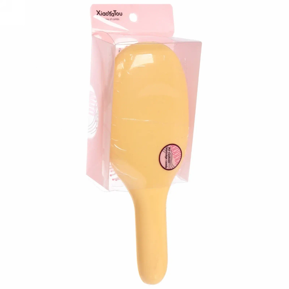 Расческа массажная «Bon city», микс 2 цвета, 8*22 см (коробка PVC)