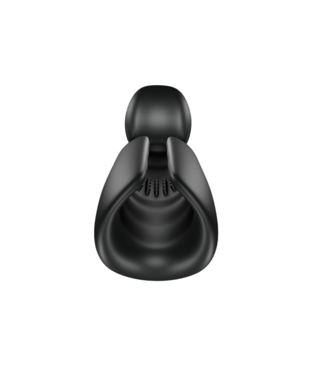 Черный мастурбатор SVibe Evo с вибрацией