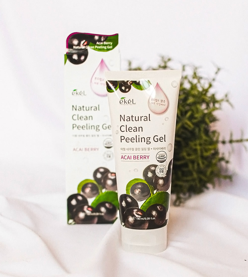 Ekel. Пилинг с экстрактом ягод асаи Natural Clean Peeling Gel Acai Berry