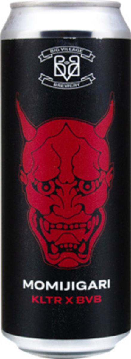 Пиво Биг Вилладж Момиджигари / Big Village Momijigari 0.45 - банка