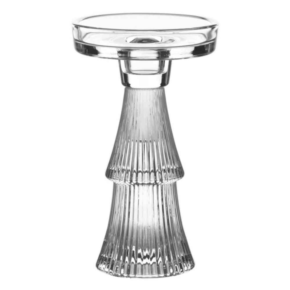 Подсвечник Decor de table Ноэль 16см, 2в1, стекло