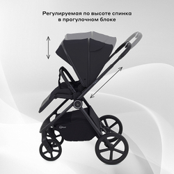 Детская коляска Rant Teo 3 в 1 Black