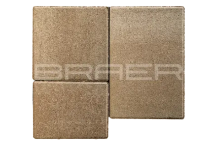 Тротуарная плитка Braer Старый город Венусбергер, Color Mix Миндаль, 40 мм