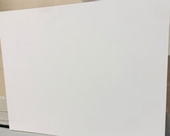 лицевая сторона листа ДВПО