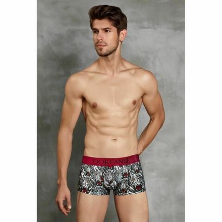 Мужские трусы боксеры черные с принтом Doreanse 1712