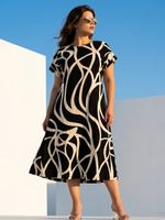 Платье Лотос Виотекс АБСТРАКЦИЯ