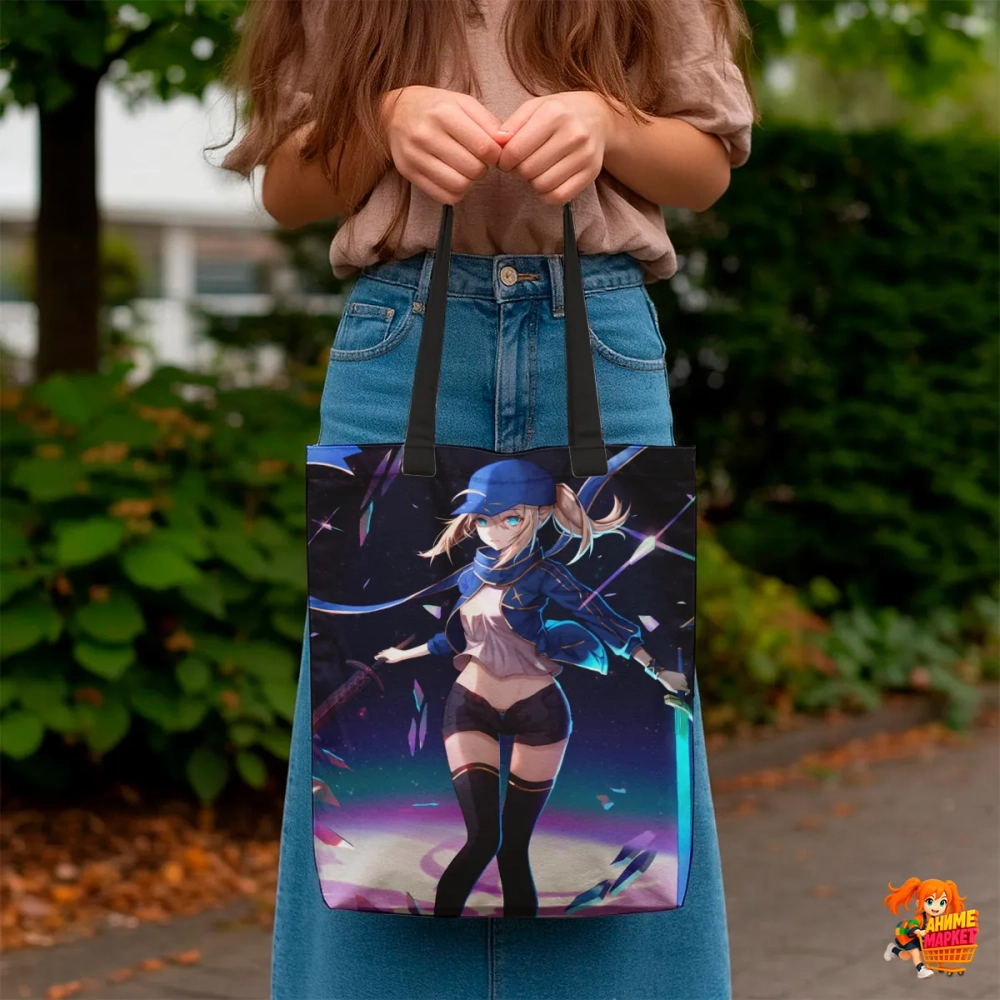 Сумка шоппер с принтом Fate-Grand Order, Stay Night, Apocrypha