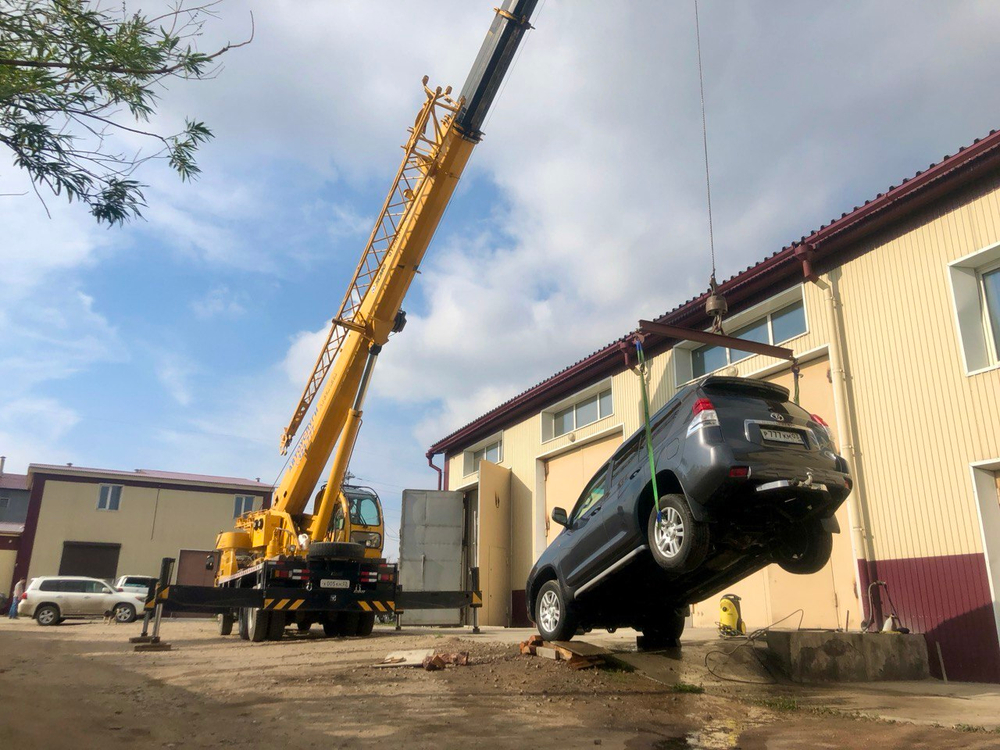 Услуги автокрана 25тн