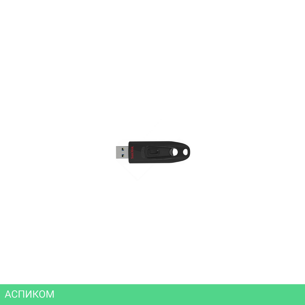 USB Flash-накопитель SanDisk Ultra USB 3.0 64GB Black (SDCZ48-064G-U46)