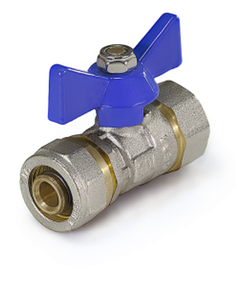 Кран 16ц  x 1/2в "TIM" 25/100