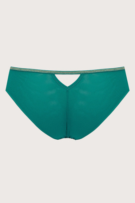 Трусы-бразилиана Chiara Gold Brazyliany Green