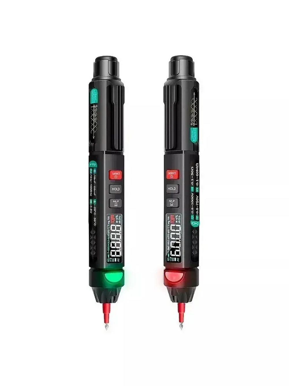 Цифровой мультиметр профессиональный ANENG A3008 PRO с набором сменных наконечников / РАСШИРЕННЫЙ КОМПЛЕКТ