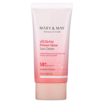 Mary & May, Vegan Primer, солнцезащитный крем для сияния кожи, SPF 50+ PA ++++, 50 мл (1,69 жидк. Унции)
