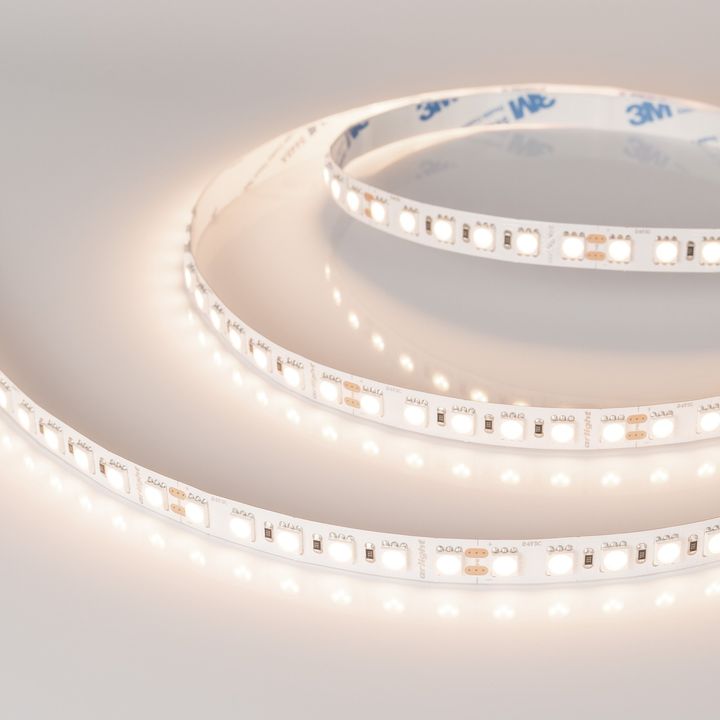 Светодиодная лента Arlight 23W/m 96LedLed/m 5060SMD теплый белый 5M RT-B96-10mm 24V Warm3500 040603