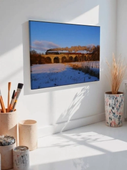 Картина на стену 40 X 50 Железнодорожный мост