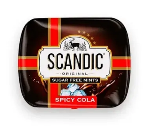 Конфеты Scandic Spicy Cola (Пряная кола) 14гр