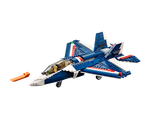 LEGO Creator: Синий реактивный самолет 31039 — Blue Power Jet — Лего Креатор