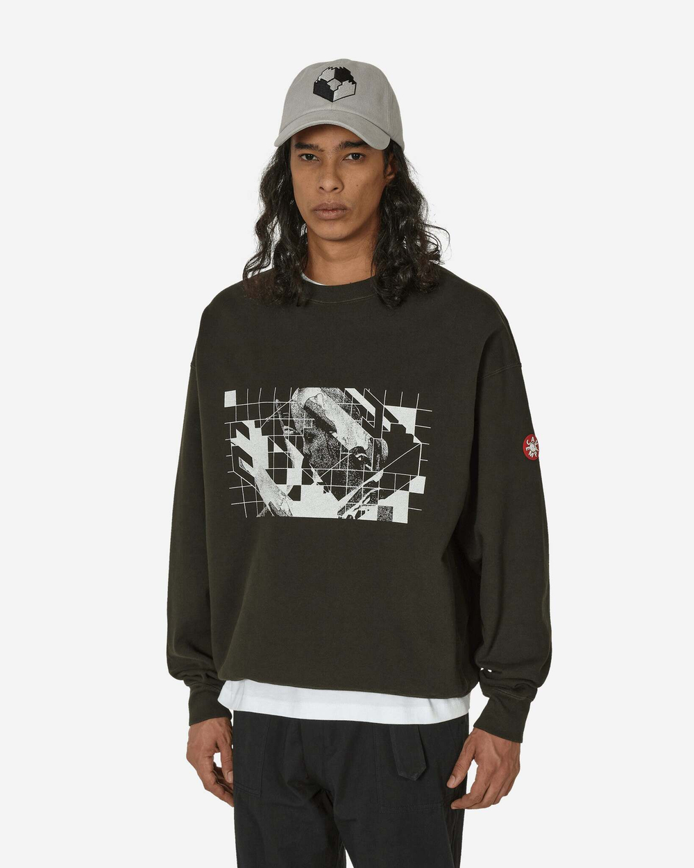 Cav Empt Свитшот С Круглым Вырезом Dimensions, Черный