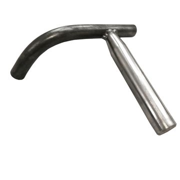 Подручник для токарного станка J-образный 220мм стержень D25.4мм*150мм Петроградъ М00017102