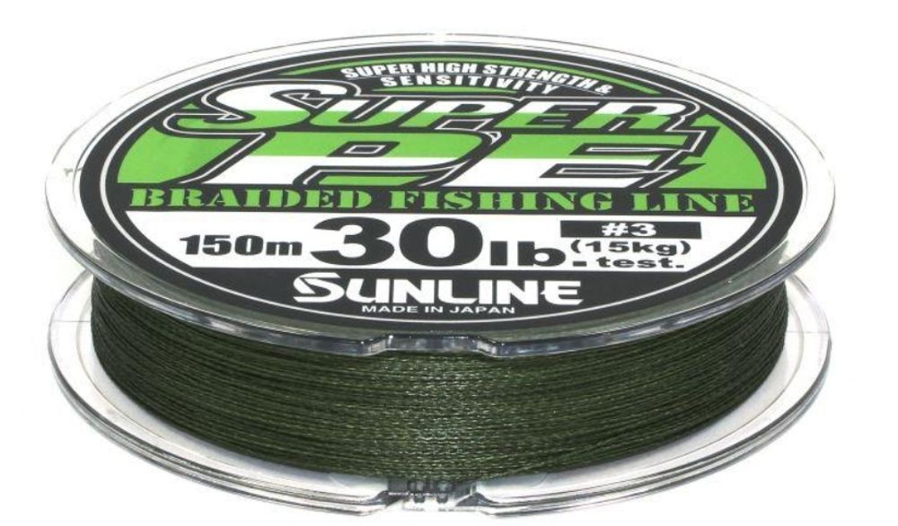 Шнур Sunline Super PE light green 150 м 6lb 3кг
