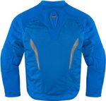 Мотокуртка - ICON SANCTUARY (кожа, синяя)